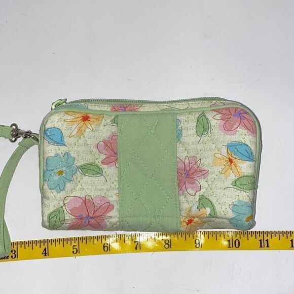 Longaberger Wristlet Zippered Long Wallet Multicolor Purse - Picture 1 of 12